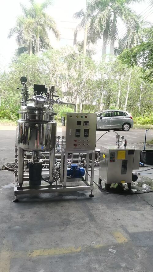 200L Fixed Vacuum Emulsifying Mixer for Cosmetic Cream & Lotion Production