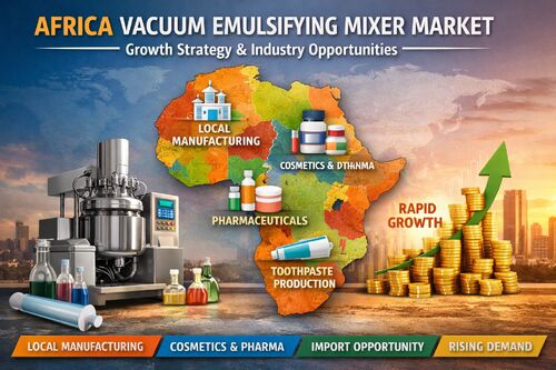 Dernières nouvelles de l'entreprise sur Marché des mélangeurs émulsifiants sous vide en Afrique : stratégie de développement régional et opportunités industrielles