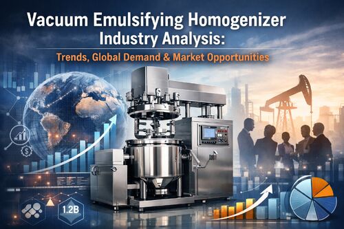 Dernières nouvelles de l'entreprise sur Analyse de l'industrie des homogénéisateurs émulsifiants sous vide : tendances, demande mondiale et opportunités de marché