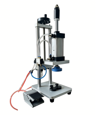 Bon prix Machine à boucher les bouteilles de produits cosmétiques par presses pneumatiques à parfum semi-automatique en ligne
