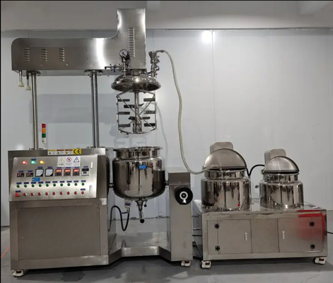 İyi bir fiyat. 50L Kozmetik Vakum Homogenizasyon Karıştırıcı Tankı Deri Bakım Kremi için çevrimiçi