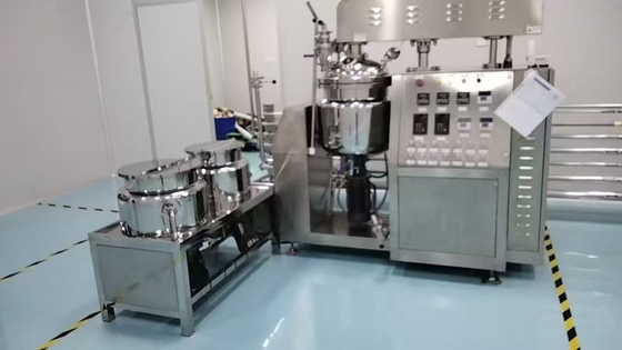 Quality SUS316L Vacuum Emulsifying Machine 50L For Cosmetics Liquid Soap factory