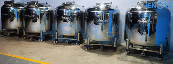 Un buen precio. Tanques de almacenamiento de líquidos al vacío de acero inoxidable 304 de 1000L para la industria cosmética en línea