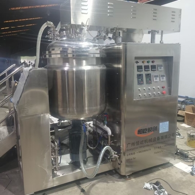 Bon prix Machine d'émulsification sous vide pour onguent avec système de levage 200L en ligne
