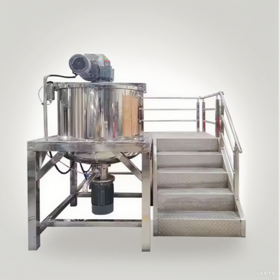 Quality Half Open Lid Homogenizer Mixer Tank 1000L For Automatic Shampoo Lotion Blending factory