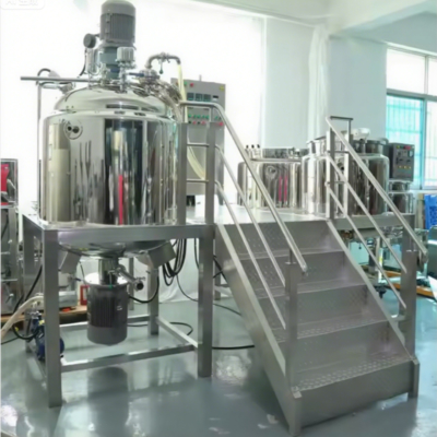 Good price SUS304 SUS316L Vacuum Emulsifier Mixer for Chocolate Butter Mayonnaise online