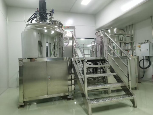 Qualität SUS304 Homogenisator-Emulgator-Mischer 300L für Handwaschlotion Fabrik