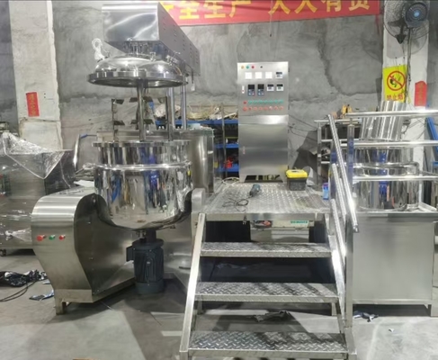 Un buon prezzo. Miscelatore emulsionante a vuoto a scatola di acciaio inossidabile 300L in linea