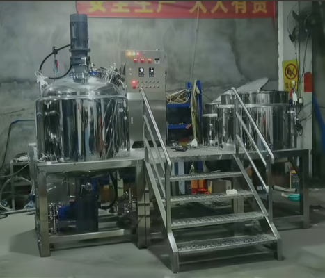 Giá tốt. Chu trình nước Emulsifier chân không loại cố định Homogeneous cho ngành công nghiệp mỹ phẩm trực tuyến