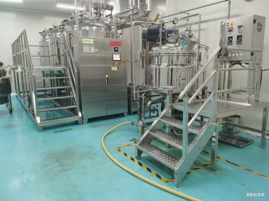 Bon prix Machine mélangeuse émulsifiante sous vide à surveillance à distance pour crème cosmétique et lotion pour le corps en ligne
