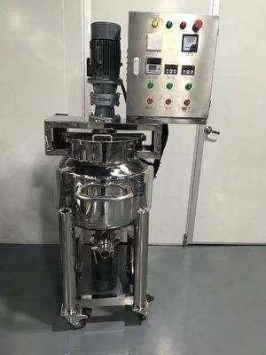 Good price 50L-500L Stainless Steel Double Jacketed Liquid Mixing tank with Agitator online