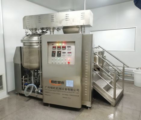 Good price Lifting Vacuum Emulsifying Mixer with Electric Heating for Cosmetic Lotion Cream online