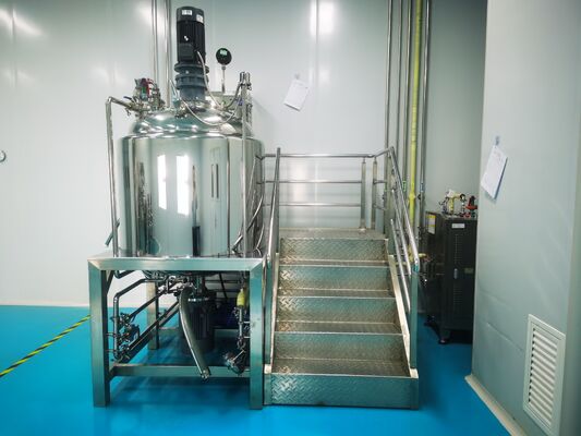 Good price 500L Cosmetics Vacuum Homogenizing Emulsifying Tank with Circulation System online