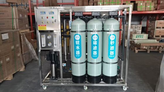 Goede prijs. 500L/H Industriële RO Systeem Drinkwaterzuiveringsbehandelingsmachines online