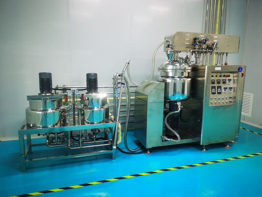 Qualité 50L-1000L mélangeur homogénéisant sous vide en acier inoxydable pour pommades pharmaceutiques Usine