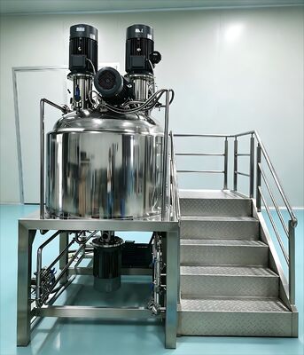 Quality Professional Vacuum Emulsifying Mixer for Toothpaste & High-Viscosity Formulations factory